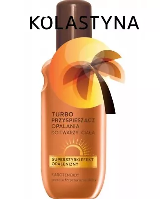 KOLASTYNA TURBO SUN TAN ACCELERATOR PRZYSPIESZACZ OPALANIA SPRAY  150ml • £11.45