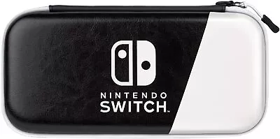 PDP Gaming Nintendo Switch Slim Deluxe Travel Case Black White NEW • $40.89