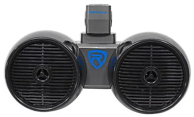 Rockville DWB65B Dual 6.5  Black 600 Watt Marine Wakeboard Tower Speaker System • $99.95