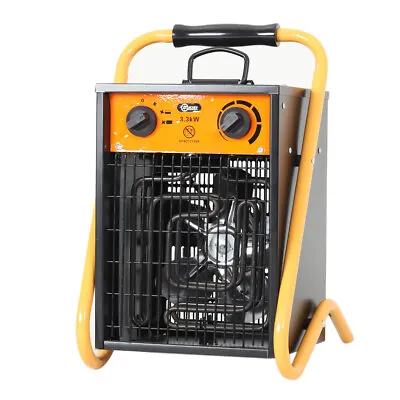 £69.95 • Buy 3300W Industrial Workshop Fan Heater Blow Electric Space Heaters 220V No Oil/Gas