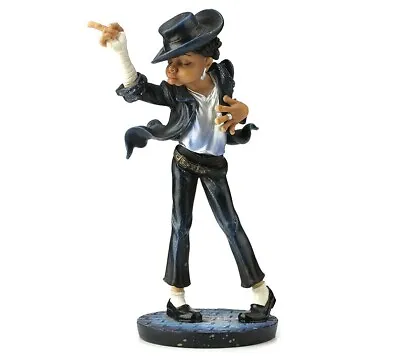 Michael Jackson Dancing W/ The Finger Move Caricature Figurine Miniature 9 H New • $32.99