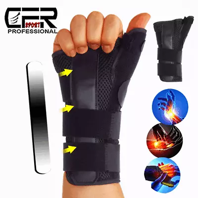 Thumb Wrist Support Brace Splint For Spica Hand Support Arthritis Carpal Tunnel • £9.79