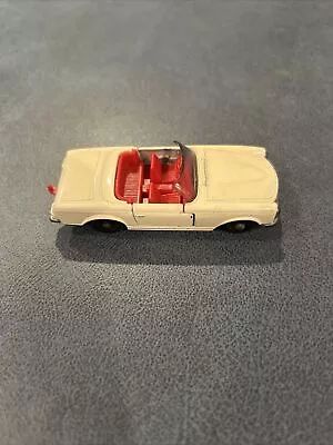 Vintage Matchbox Series #27 White Mercedes 230 SL Lesney Made In England • $30