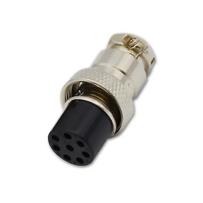 50Vintage 8 Pin Microphone Connector For Army Military Aircraft CB Radio • $65