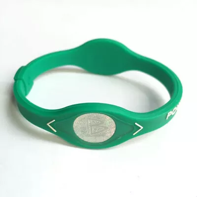  Power Energy Bracelet   Sport Wristbands Balance Ion Magnetic Therapy Silicone • $8.55