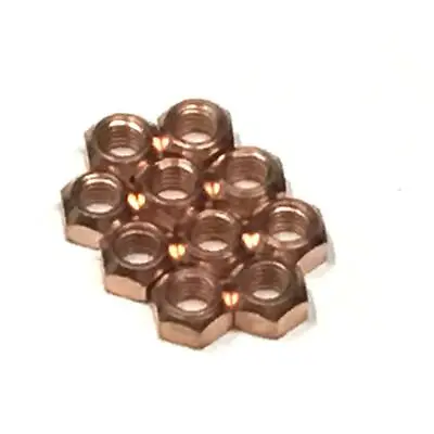 £3.95 • Buy 10X M8 Copper Flashed Exhaust Manifold 8mm Nut - High Temperature Nuts