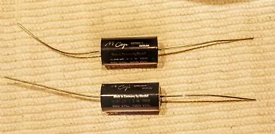 PAIR TWO Mundorf MCap 1000 VDC SUPREME Silver-Oil Cap Capacitor 0.33uf 0.33 Uf  • $66.95