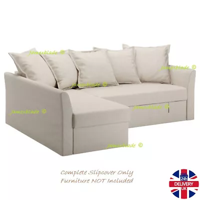 HOLMSUND Cover For Corner Sofa-Bed ~ Nordvalla Beige: 203.213.59 IKEA Brand New • £339.87