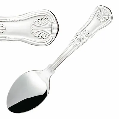 £13.05 • Buy Kings Pattern Stainless Steel Dinner Fork Knive Desert Spoon Cutlery Set Canteen