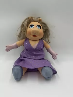 Vintage Miss Piggy Muppet Plush Doll 12” Fisher Price Jim Henson #890 1980 • $18.99