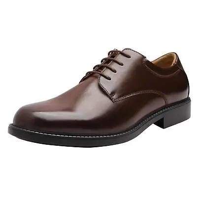 Men's Dress Oxford Derby Shoes Classic Lace Up Formal Business Shoes Wide Size • $32.99