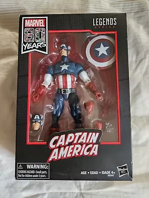 Marvel Legends 80 Years Captain America Action Figure  • $17