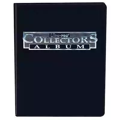 Ultra PRO 4 Pocket Trading Card Collectors Black Album Portfolio New And Sealed • £6.99