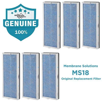 1-6 Pack 4-Stage H13 True HEPA Washable Filter Replacement For MS18 Air Purifier • $33.32