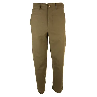 M37 Wool Trousers Light Shade Olive Drab US Army WW2 Reproduction Reenactment • $104.95