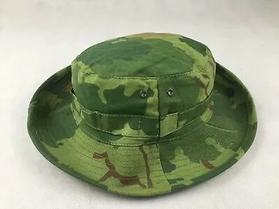 VIETNAM WAR MITCHELL CAMOUFLAGE SUMMER CAMO BOONIE BUSH HAT Size 62 • $19.99