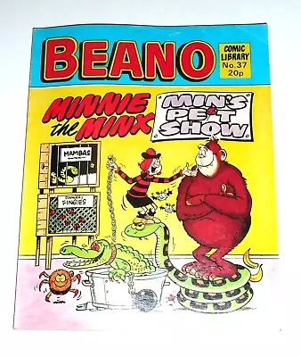 BEANO Comic Library No. 37 - Minnie The Minx Min's Pet Show - 1983 • £3.99