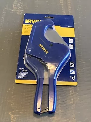 Irwin Ratcheting PVC Cutter Cuts 1/8 To 2 1/2  IRHT81742 81742 Brand New • $19.99