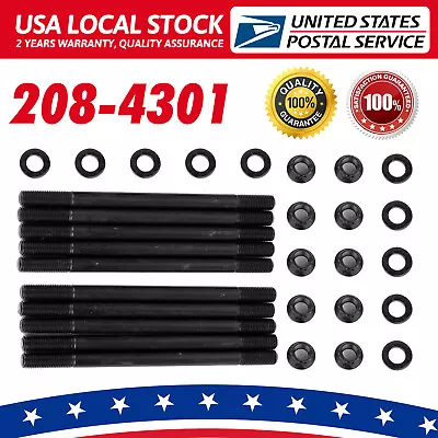 Head Studs Stud Rod Bolt Kit For Honda Civic Crx D15 D16 D15b2 D15b7 D16a6 D16z6 • $81.29