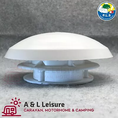 1 X Mushroom Roof Vent Plastic Caravan Motorhome Boat With 80mm Connector 900035 • £18.27