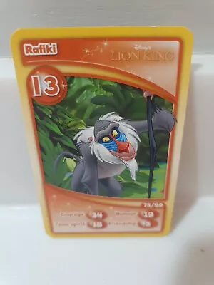 £1 • Buy Morrisons Disney Paris 20th Anniversary Trading Card I3 RAFIKI