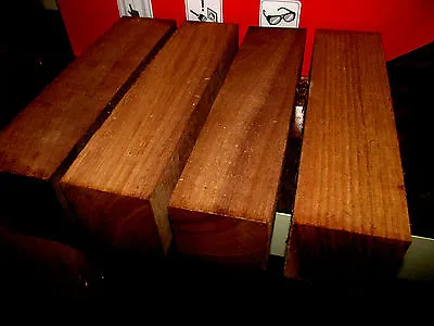 Four Kiln Dried Black Walnut Turning Lumber Lathe Wood Blanks 3  X 3  X 12  • $56.95