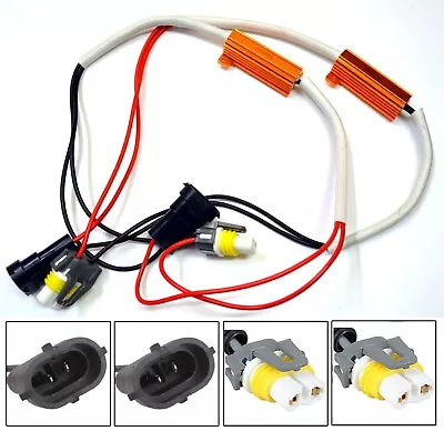 Wire LED Resistor Canceler Error Decoder C 893 H27 Fog Light Bulb Lamp Stop Fix • $15.20
