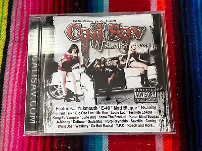 Cali Sav Clothing Cali Sav Slaps Vol 1 Norteno Rap CD Big Oso Loc Termyte Mr Kee • $200