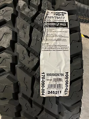 4 New LT 285 75 17 LRE 10 Ply Cooper Discoverer S/T Maxx Mud Tires • $1195