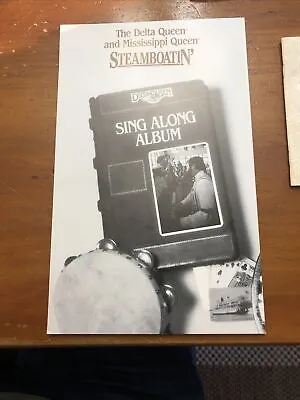 Steamboatin' Sing Along Album Delta Mississippi American Queen Souvenir • $7