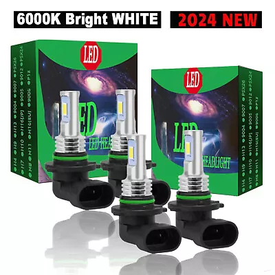 For Nissan Quest 2004-2009 LED 9005 9006 Headlight Bulb High Low Beam Combo • $22.99