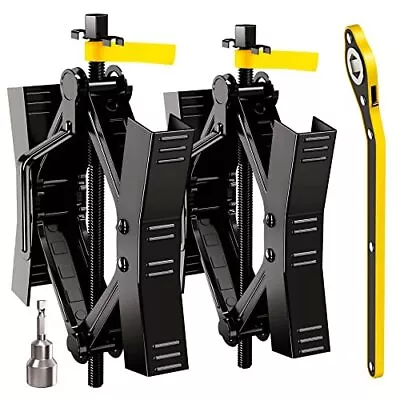 Camper Wheel Chock Stabilizer 2 Sets Rv Wheel Chock X Locking For Travel Trailer • $50.69