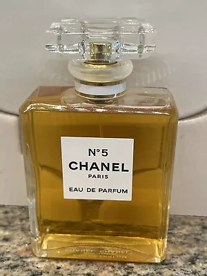 CHANEL No 5 Eau De Parfum Perfume Paris Spray 3.4oz 100ml Vintage • $83