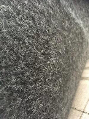 £10 • Buy Grey  Wool Blend  Mohair Coating Fabric John Louden 150cm 