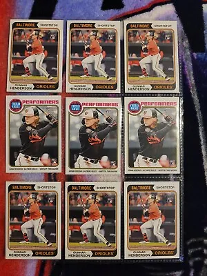 🔥2023 Topps Heritage - Gunnar Henderson (RC) Lot 🔥Must SELL🔥 • $65