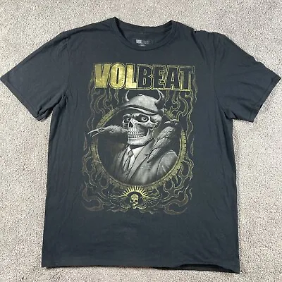 Volbeat 2022 Concert Tour T-Shirt Servant Of The Road Crows Black Shirt Sz Large • $25.99