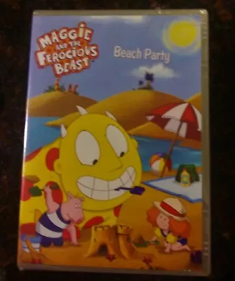 Maggie And The Ferocious Beast: Beach Party [DVD] Full Frame Brand New & Sealed • $13.95