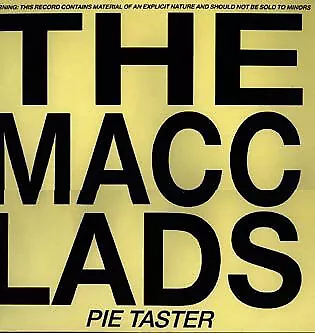 The Macc Lads - Pie Taster - Used Vinyl Record 12 - J34z • £13.73