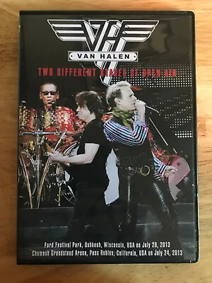 Van Halen - Two Shows Unchained In 2013 DVD David Lee Roth Eddie Wolfgang • $15.50
