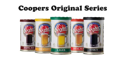 Coopers Original Series CHOOSE STYLE Beer Making Home Brew Kit - 40 Pints - 25L • £16.95