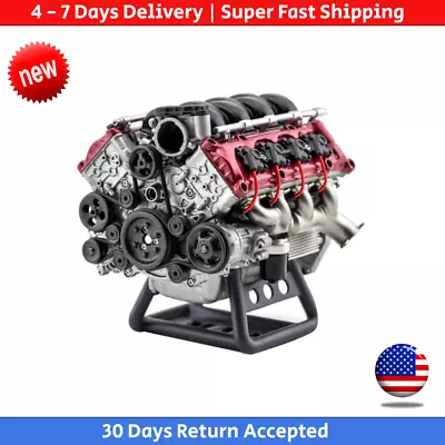 $174.23 • Buy V8 Engine Model Kit That Works - Build Your Own V8 Engine - V8 Engine For Capra 