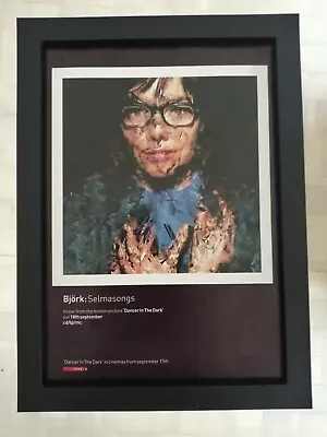£15.99 • Buy BJORK Framed A4 Poster 2000 Original Music Press Promo Advert