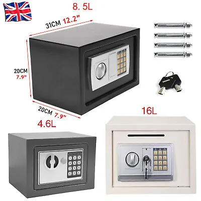 £29.59 • Buy Secure Digital Steel Safe Electronic High Security Home Office Money Safety Box