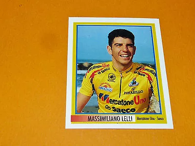 N°127 Lelli Mercatone Tour D'italia Cycling 1995 Cycling Panini Tour • $2.12