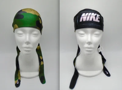 £19.56 • Buy Nike Bandana Head Tie Headband Club Gold/Black/Pink Foam Adult Unisex