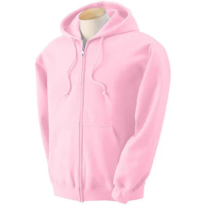 $29.98 • Buy Men's Solid Full Zip Up Hoodie Classic Hooded Zipper Sweatshirt Cotton Unisex 