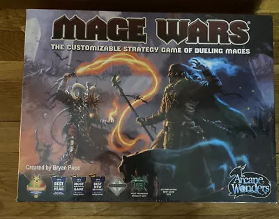 Mage Wars Board Game Core Set 2013 Arcane Wonders NEW Factory Sealed • $50