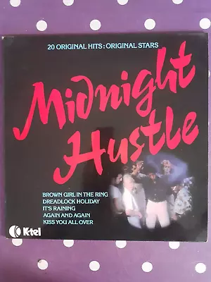 Midnight Hustle - K-tel Compilation 1978 +  Poster  Original 12   Vinyl Lp • £5.99