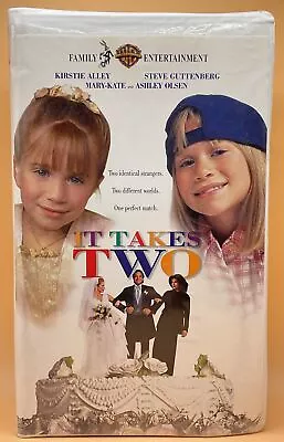 It Takes Two VHS 1996 Mary Kate & Ashley Olsen Clamshell **Buy 2 Get 1 Free** • $2.99