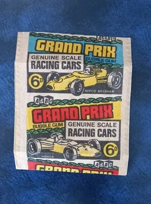 Grand Prix Bubble Gum - A&bc Wrapper • £28